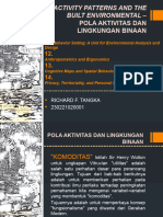 Tugas s2, Mk. Teori Dan Perancangan Arsitektur Pesisir (Pola Aktivitas Dan Lingkungan Binaan - Richard Tangka)