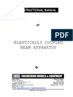 Elastically Coupled Beam Apparatus: Instructional Manual
