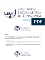 ORGANOGRAMA International Psychoanalytical Association - IPA