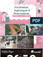 Perubahan Lingkungan & Pencemaran