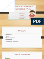 Approach to Abd Pain