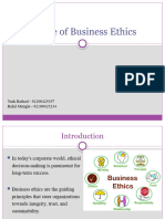 Business Ethics Presentation
