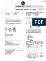 Sexual Reproduction in Flowering Plants _ DPP 07 (Of Lecture 10) __ Lakshya NEET 2024