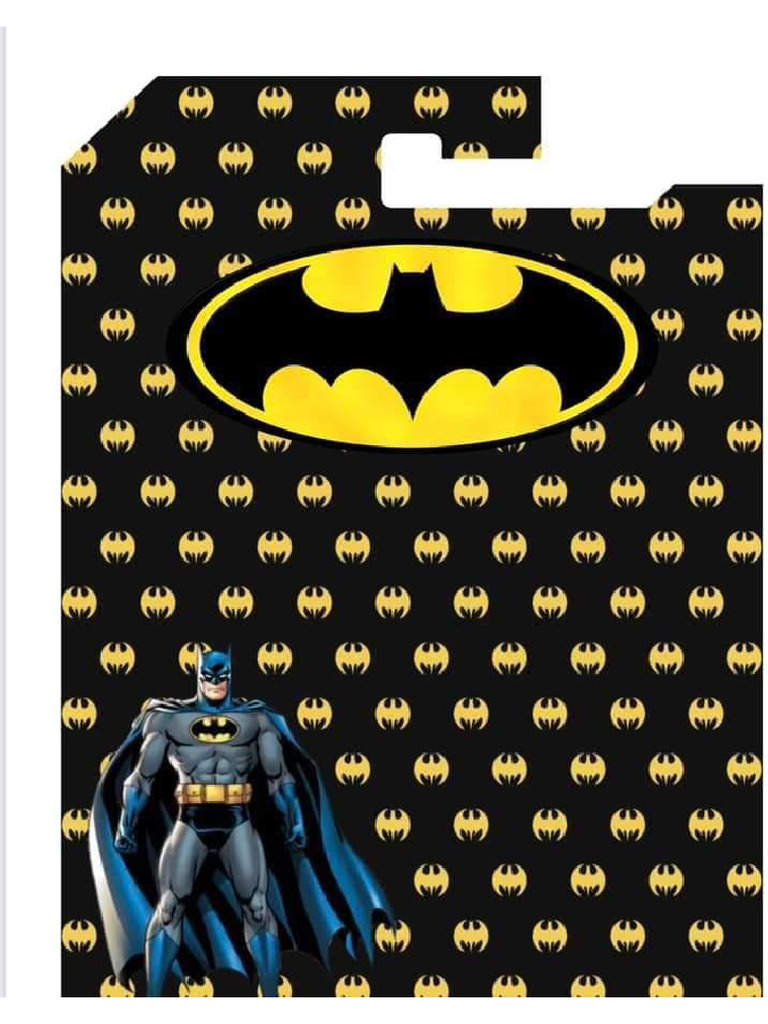 Niñez Batman Blister y Chips Bag | PDF