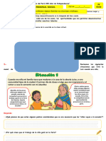 1.-Descubrimos algunos derechos en situaciones cotidianas.