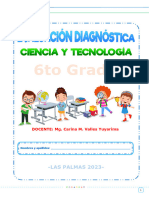 Evaluación Diagnóstica - Ciencia y Tecnología 2023