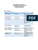 Tentatif Program Kem Kepimpinan Pengawas