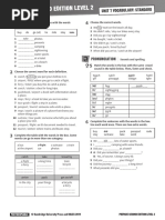 PREPARE 2 Vocabulary Standard Unit 07