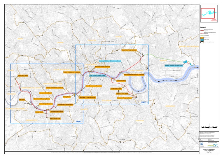Thames Tunnel Phase 2 Consultation Map | PDF