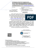 Surat Pemberitahuan Pelaporan Evaluasi Renja, IKPD, DP TW 1 Tahun 2024 Untuk PD Dan Kecamatan