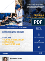 Module 10 - Session 5 - Research Methods