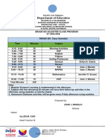 Adjusted Class Schedule-extreme Heat- Ks2