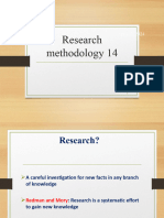 Research Methodology14