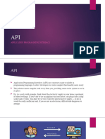 API