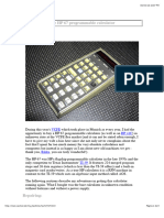 The HP 67 Programmable Calculator