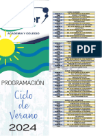 Programacion de Verano Ok