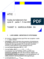ATIC Cycle de Traitement D'air Mai 2005