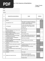 Kunjungan Keluarga Checklist Visa Jepang