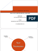 Presentación Los Cuatro Pilares de La Educación