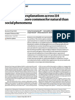 Supernatural Explanations Across 114 Societies