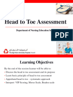 Head To Toe Assessment