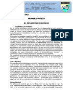 Primera Lectura Desarrollo Humano