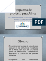 Propuesta de Proyecto para África