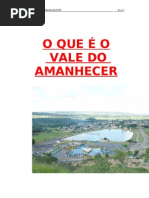 O QUE É O VALE DO AMANHECER