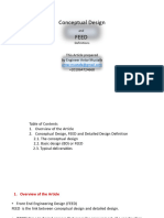 FEED Front End Engineering Design Definition