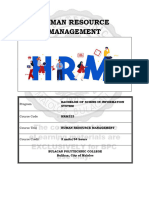 HRM323 Information Sheet 2 The Environment of Human Resource Management in The Philippines
