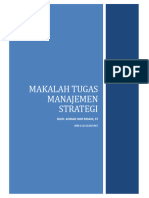 Makalah Tugas Manajemen Strategi