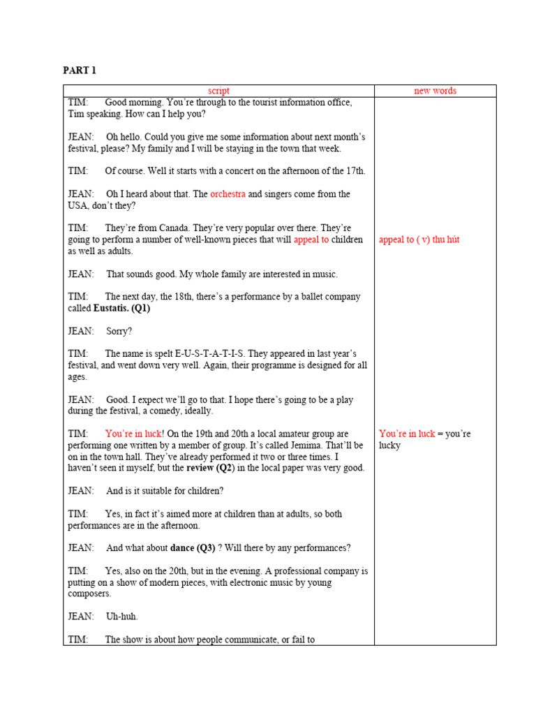 Test 2 Lis Script | PDF | Agriculture | The Pickwick Papers