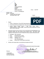 Surat Undangan Apel Gelar Pasukan Ops Ketupat Lodaya 2024