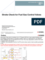 Bheramara FG Control Valve Stroke Check