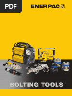 Enerpac Hydraulic Torque Wrench Chart | PDF | Mechanical Engineering