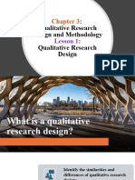 PR1 - Q4 - Chapter 3 - LESSON 1 - Qualitative Research Design