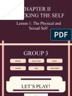 CHAPTERII Lesson 1 The Physical and Sexual Self (GROUP 3)