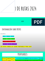 Rutas CCX 2024