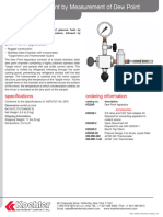 K32240 - Dew Point Apparatus - Technical Datasheet