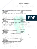 Ôn tập học kì II - Unit 8 Test 2