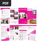 Sophie Solution Quick Guide Flyer