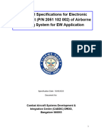 03 - Technical Specifications For Electronic Control Unit of Airborne Cooling System EW Application