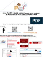 CARA TAMBAH MURID BAHARU (Ataupun Yg Cicir Ditetapkan) Ke Dalam Pentaksiran PBD SPPB v1.0