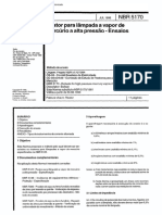 NBR 05170 - Reator para Lampada A Vapor de Mercurio A Alta Pressao - Ensaios