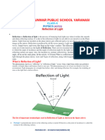 Notes of Physics (Reflection of Light For Class 10