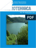 REVISTA HIDROTEHNICA Septembrie 2021