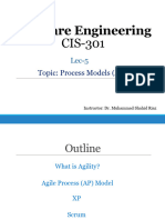 LEC 5 (SE) SW Process Models III Agile 1