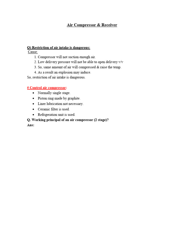 Air compressor download free pdf piston gases