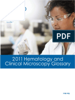 CAP 2011 Hematology Glossary