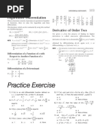 Differential Coefficients